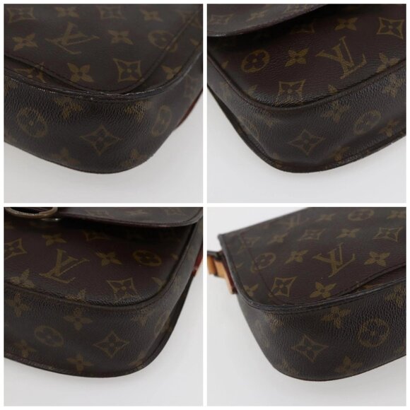 LOUIS VUITTON Monogram Saint Cloud MM Shoulder Bag M51243 LV Auth BA5623 - Picture 14 of 16